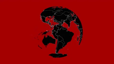 Globe Earth 1 Video stock 169209351