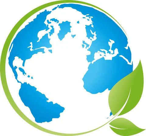Globe, earth, earth globe, logo Stock Illustration