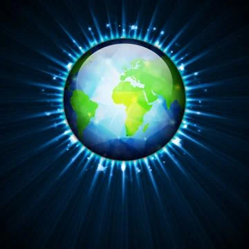 Globe of Earth Stock Illustration