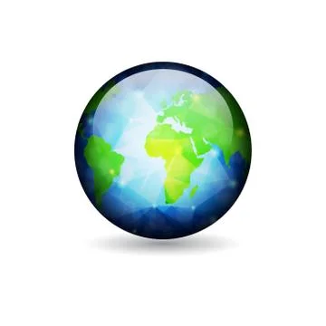 Globe of Earth Stock Illustration