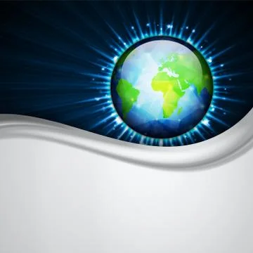 Globe of Earth Stock Illustration