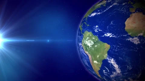 Globe earth rotation motion video background loop Stock Footage 66482684