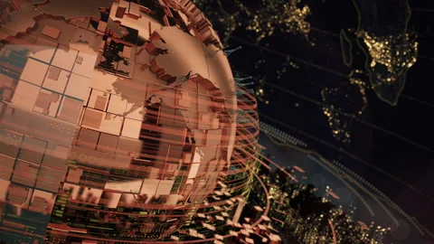 News Intro Spinning Globe Stock Video Footage | Royalty Free News Intro ...