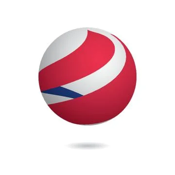 Globe element with abstract concept Stock Illustration