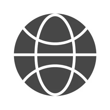 Globe Flat Vector Icon 스톡 일러스트
