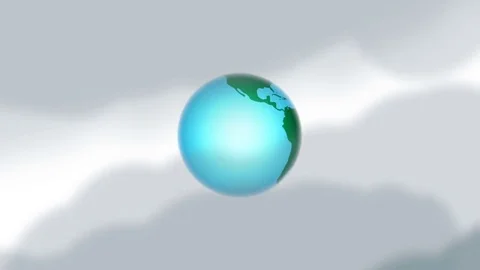 The globe 库存影片 83373788