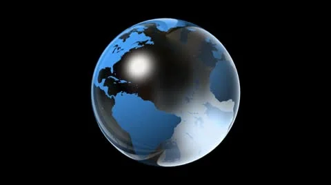 Globe Glass - HD Loop 库存影片 8923097