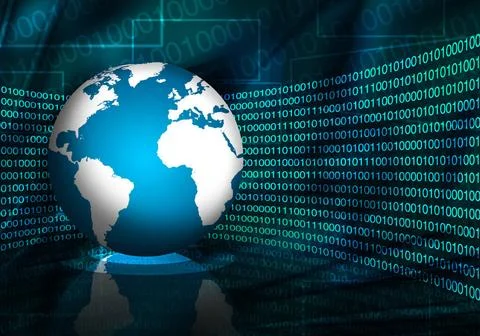 Globe The globe on the background of digital data Copyright: xZoonar.com/S... Stock Photos