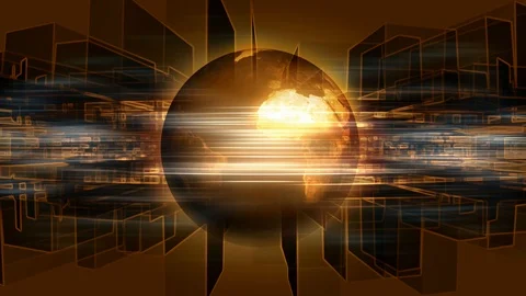 Globe HD loopable Stock Footage 104066428