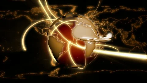 Globe HD loopable Stock Footage 104066473