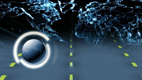 Globe HD loopable Stock Footage 104066820