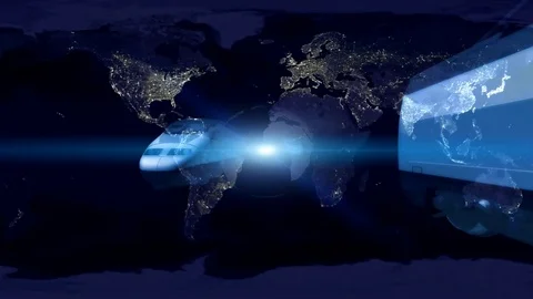 Globe HD loopable Stock Footage 104066863