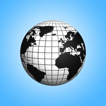 Globe icon Stock Illustration