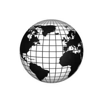 Globe icon Stock Illustration