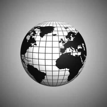 Globe icon Stock Illustration