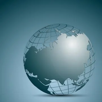 Globe icon Stock Illustration