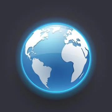 Globe icon Stock Illustration