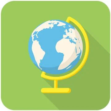 Globe icon Stock Illustration
