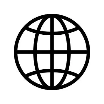 The globe icon Stock Illustration