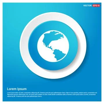 Globe Icon Illustrazione stock