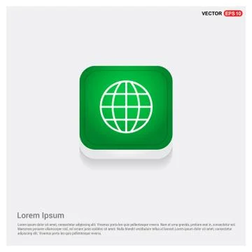 Globe Icon Illustrazione stock