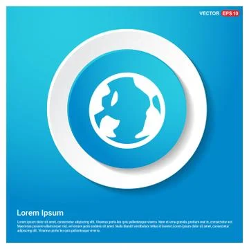 Globe Icon Illustrazione stock