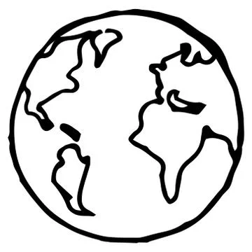 Globe icon. Stock Illustration