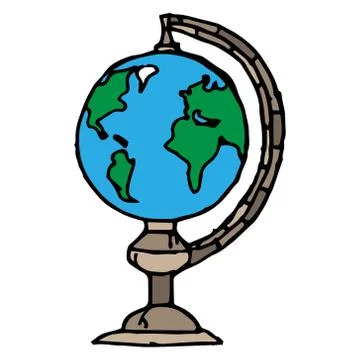 Globe icon. Stock Illustration