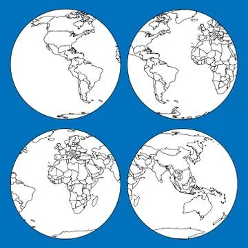 Globe icon. Stock Illustration