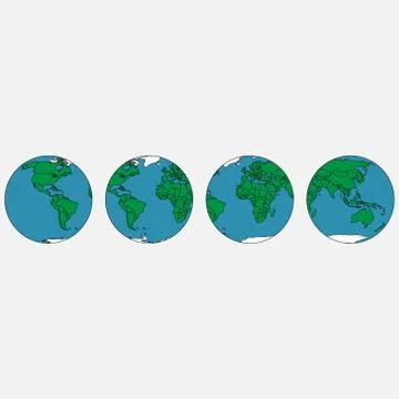 Globe icon. Stock Illustration