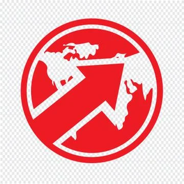 Globe icon Illustration design Stock Illustration