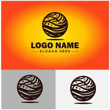 Globe icon logo earth planet vector art graphics for business brand icon glo Illustrazione stock
