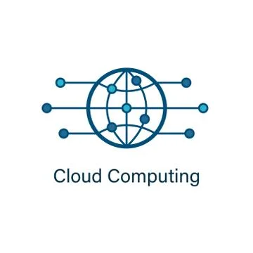 Globe icon with neural network inside Stock-Illustration