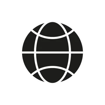Globe icon vector design templates simple and modern Stock Illustration