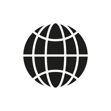 Globe icon vector design templates simple and modern イラスト素材