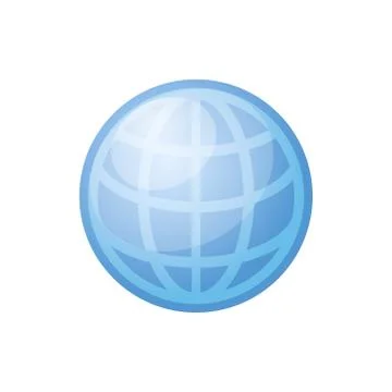 Globe Icon. Vector Stock Illustration