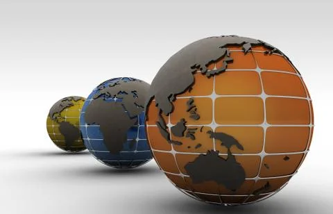 Globe Illustrazione stock