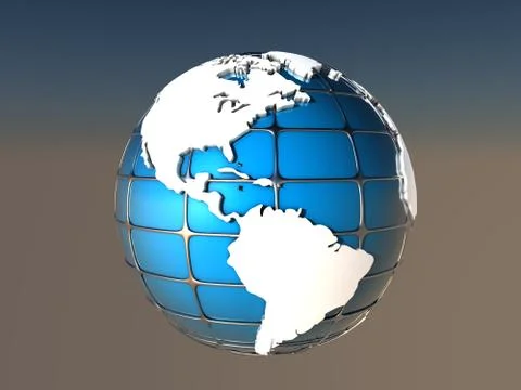 Globe Illustrazione stock