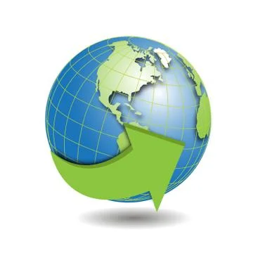 Globe Illustrazione stock