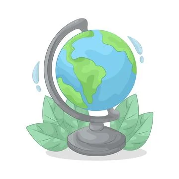 Globe Illustration Illustrazione stock