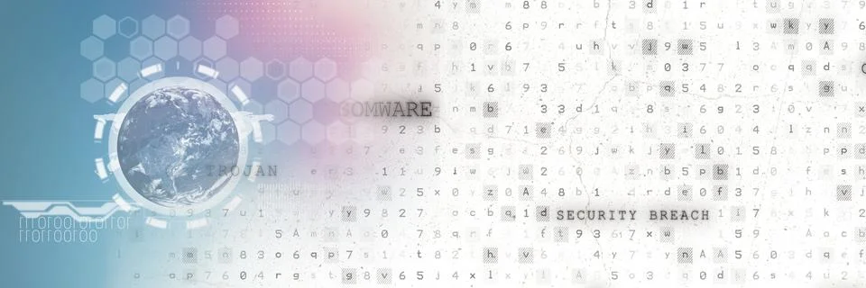 Globe interface with white smart tech transition Stock Photos