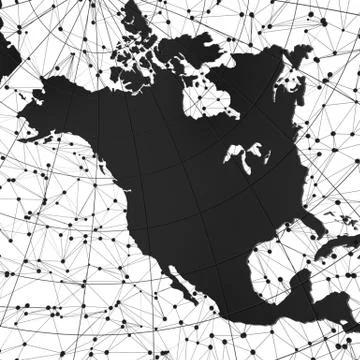 Globe internet connecting. 3d illustration 스톡 일러스트