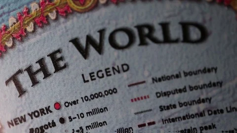 Globe Legend Video stock 85249128