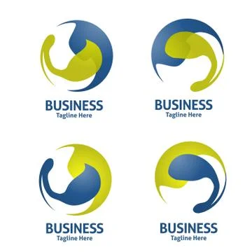 Globe Logo. Background, concept Stock Illustration
