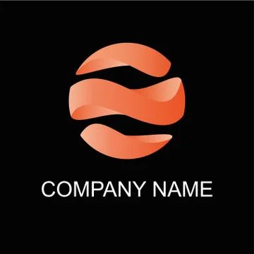 Globe logo design isolated on white background Stock Illustration