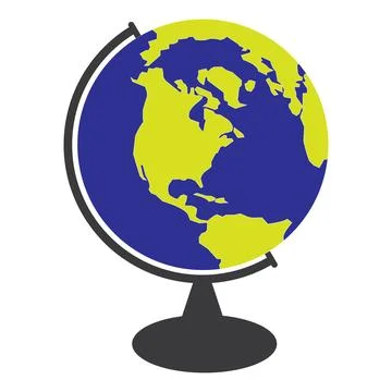 Globe logo Stock Illustration