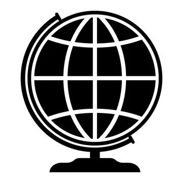Globe logo Stock Illustration