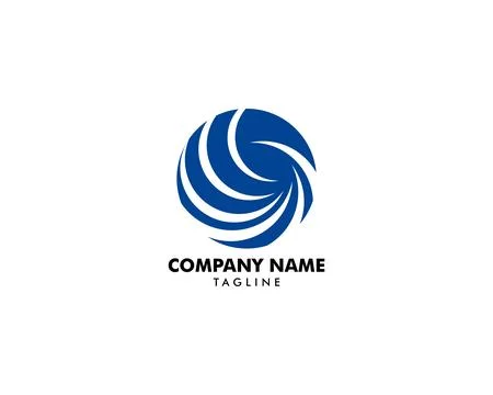 Globe logo template vector icon illustration design 库存插图