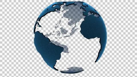 Globe Loop Rotation Stock-Footage 49991648