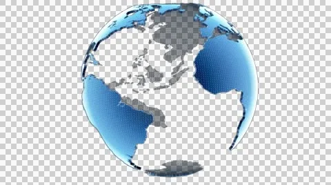 Globe Loop Rotation Vidéo 49992897